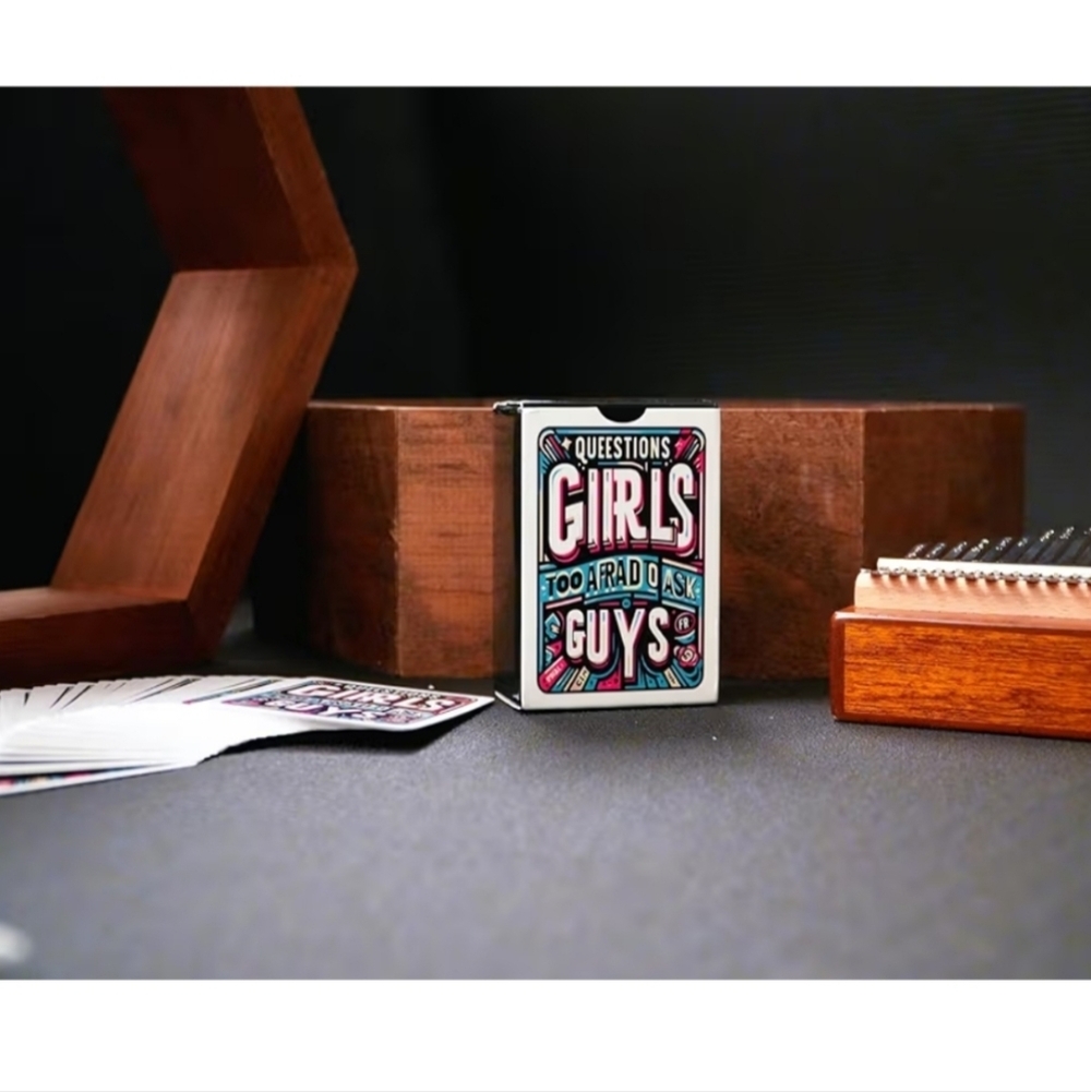 Questions Girls are Too Afraid to Ask Guys | Party Conversation Starter Game | - Picture 4 of 6